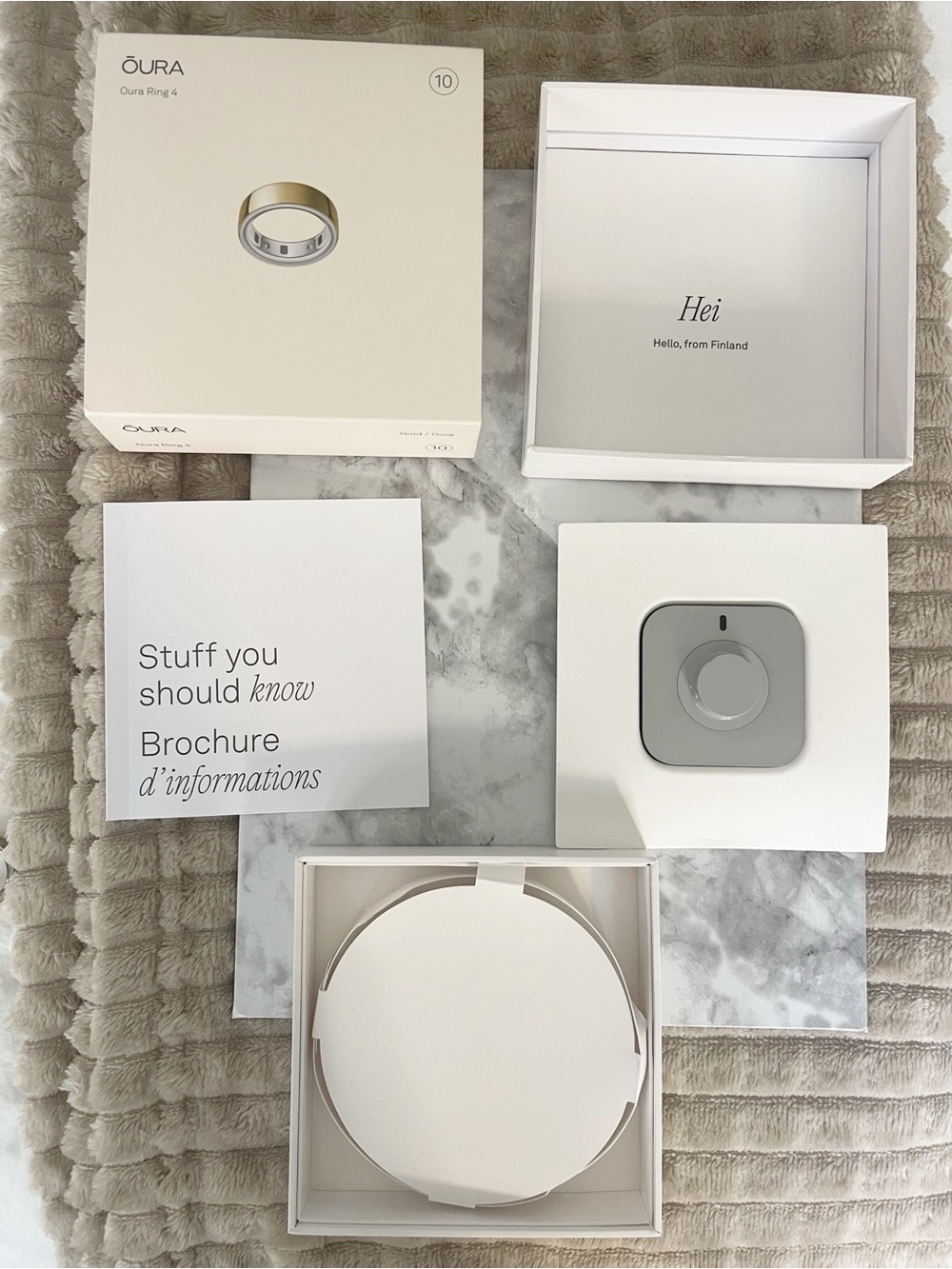 ✨NEW!✨ Oura Ring Gen 4 Gold (Size 10)